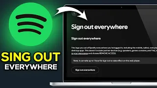 How To Sign Out Everywhere On spotify All Devices - Easy Guide