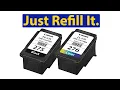 No 1 Detailed Guide to Refill Canon PG-275 CL-276 PG-275XL CL-276XL