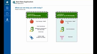 Access HRA - Starting an Application