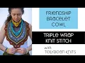 Triple Wrap Knit Stitch Tutorial