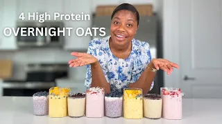4 High-Protein Overnight Oats You'll Actually Want to Eat