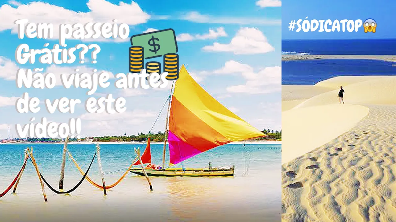 5 lugares que você tem que conhecer em Jericoacoara #ceara