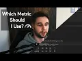 ML Performance Metrics And How To Use Them