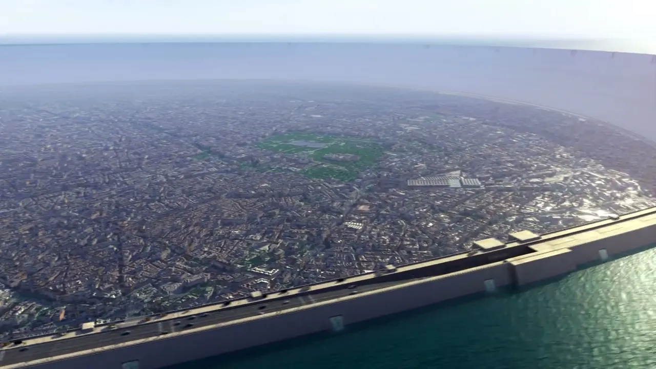 Arch Viz : Madrid Dam Proposal