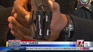 Amid controversy Wake County Sheriff s Office phasing out tasers
