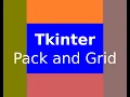 Tkinter - Pack and Grid ttk widgets