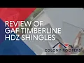 Review Of GAF Timberline Z Shingles - Pros Cons More