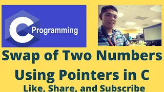 Swap of Two Numbers Using Pointers in C
