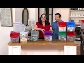 LocknLock XL 50-Cup Flip Top Storage Container with Wheels on QVC