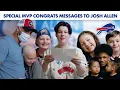 A Special P Congrats Message to Josh Allen from Oishei Children s Hospital Buffalo Bills