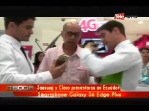 Samsung y Claro presentaron en Ecuador Smartphone Galaxy S6 Edge Plus