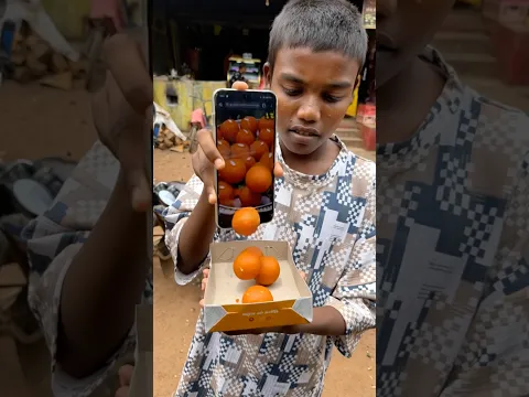 CHOTU ORRANGE SWEET MAKING #shorts @FACTFIREKING