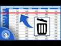 How to Delete Row in Excel