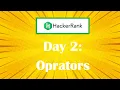 HackerRank day 2 Oprators Java