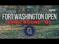 2025 Fort Washington Open Final Round Back 9
