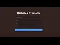Diabetes Disease Prediction Using Machine Learning Python Final Year College Project