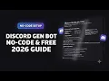 How to Make a Discord Stock Gen Bot for Free No Code 2026 Guide
