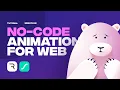 Create animation for web without coding - Rive Lotties tutorial