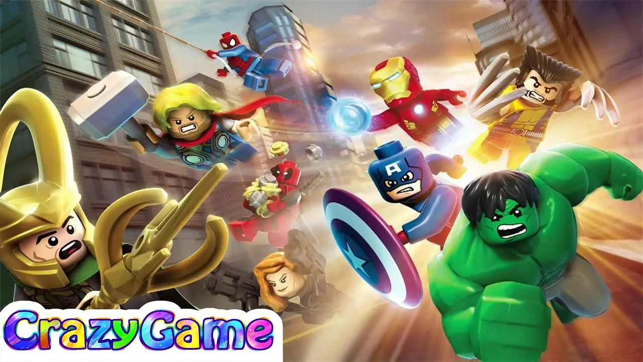 LEGO Marvel Super Heroes - Full Game Walkthrough. 