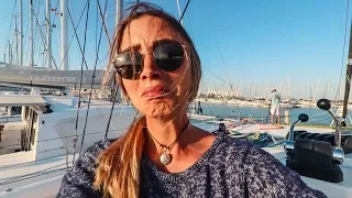 I Crashed our Boat in the Marina, Way to Make an Entrance! (Sailing La Vagabonde) Ep. 101
