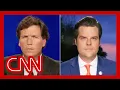Tucker Carlson s interview with Matt Gaetz gets uncomfortable