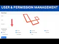 Laravel Billing System Tutorial User Permission Management with Dynamic Menu Access