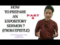 Expository sermon Expository preaching God s word Corinthians