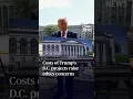 Costs of Trump s D C projects raise ethics concerns