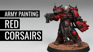 Download How to Paint RED CORSAIRS | Chaos Space Marines | Warhammer 40k | Heretic Astartes MP3