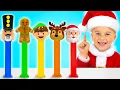 Download Lagu Kids turn into Christmas superheroes - Funny toy stories for kids MP3