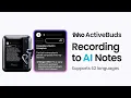 Download Lagu iKKO ActiveBuds User Guide - Recording to Al Notes