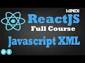 Javascript XML JSX Hindi ReactJS Basics Webtican