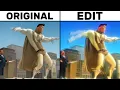 Metro Man Edit vs Original Video