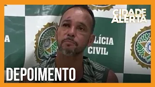 Cidade Alerta mostra com exclusividade o depoimento do tio que assassinou Sophia