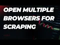 How I Built a Web Email Scraper That Opens multiple Browsers Simultaneously