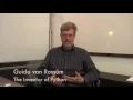 1 2 1 Welcome to Python Guido van Rossum University of Michigan Coursera