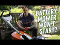 How to Troubleshoot a Battery Powered Mower in 4 Steps