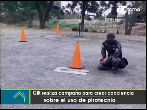 GIR realiza campaña para crear conciencia sobre el uso de pirotecnia