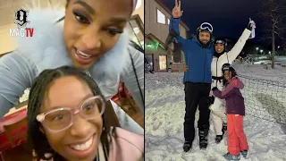 Balistic Beats Joseline Celebrate Daughter Bonnie Bella s Ninth B-Day At A Ski Resort