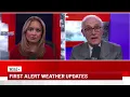WSAZ Triple death investigation severe weather threat