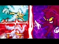 Sonic and Shadow VS Nazo pivot sprite battle