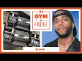 Rapper 6LACK Shows Off His Gym \u0026 Fridge | Gym \u0026 Fridge | Men's Health