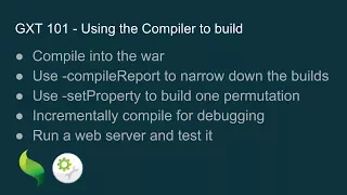 GXT 101 - Using the Compiler to Build