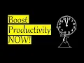 Boost Productivity with This Simple Habit Transform Your Daily Routine