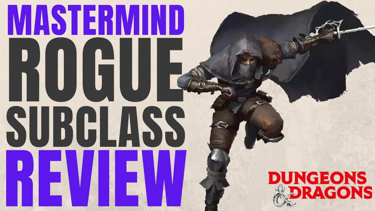 Mastermind Rogue - D&D 5e Subclass Series