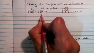 A2 U1 VN3 part1 The value of Function Notation