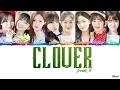 Fromis_9 (프로미스나인) - 'CLOVER' Lyrics (Color Coded Han_Rom_Eng)