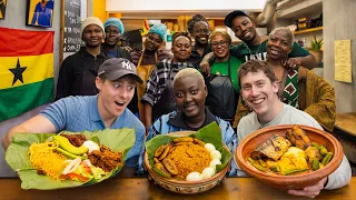 Brits try Ghana’s Comfort Food! ft. Chef Abbys