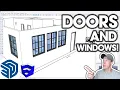 Getting Started with SketchUp 2025 Part 6 - Doors and Windows