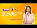 How to use sqlmap tool in kali linux